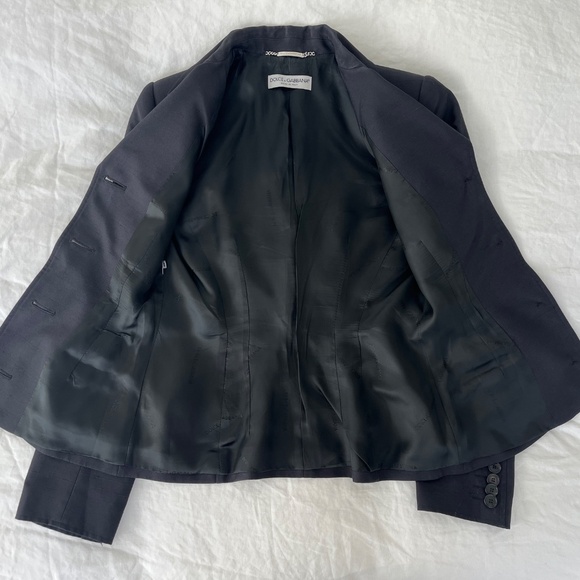 Dolce & Gabbana tailored satin black jacket - Picture 2 of 4